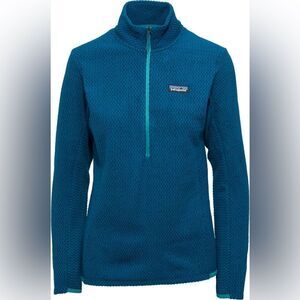 Patagonia Blue Quarter-Zip Women's Sweatshirt